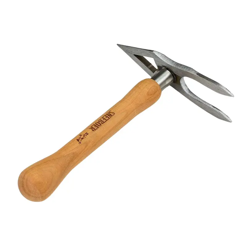 Sneeboer Dual-Function Hand Hoe & Fork – Two-In-One Soil Preparation Tool 1