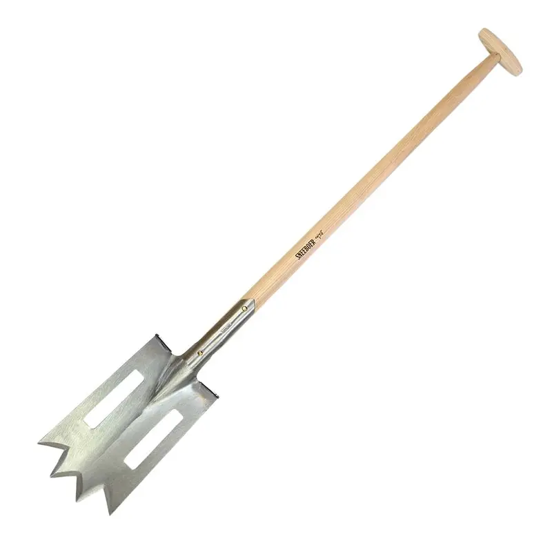 Sneeboer Stone Spade – Slotted Stainless Steel Spade For Stony Soils 1