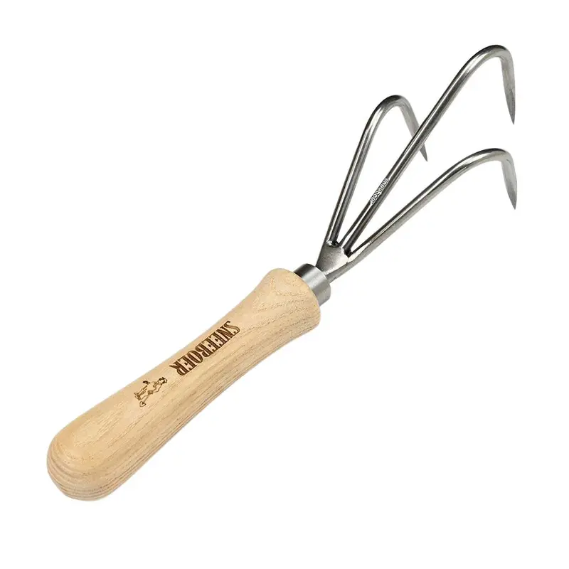 Sneeboer Three-Tine Hand Cultivator 1