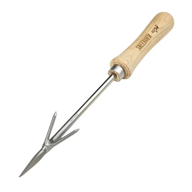 Sneeboer Wrotter Weeder – Ergonomic Stainless Steel Weeding Tool With Angled Handle 1