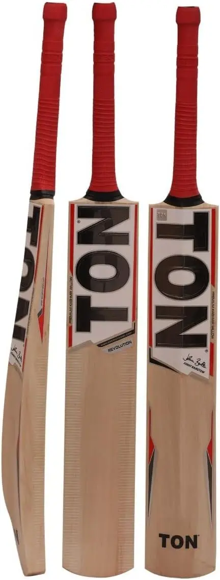 Ss Sunridges Ton Revolution Kashmir Willow Cricket Bat – Premium Adult Short Handle With Cover 1