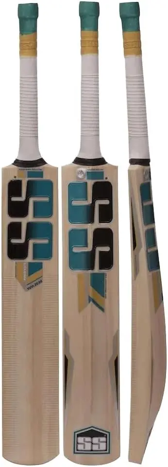Ss Yuvi 20/20 Kashmir Willow Cricket Bat – Adult Short Handle, Match-Ready Design (Cover Included) 1