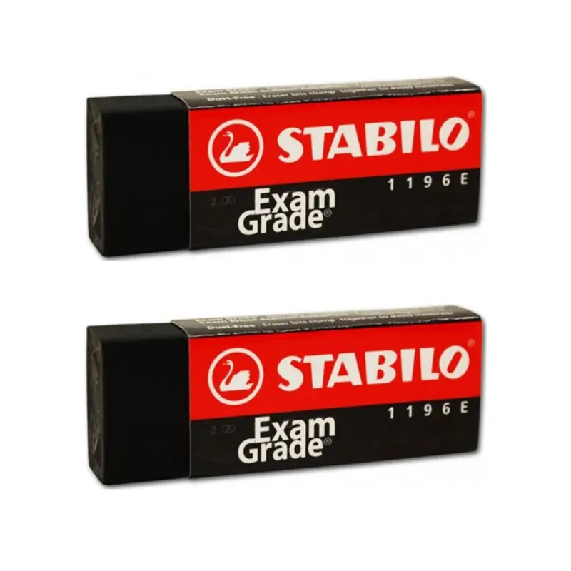 Stabilo Exam-Grade Large Erasers – Pack Of 2 1