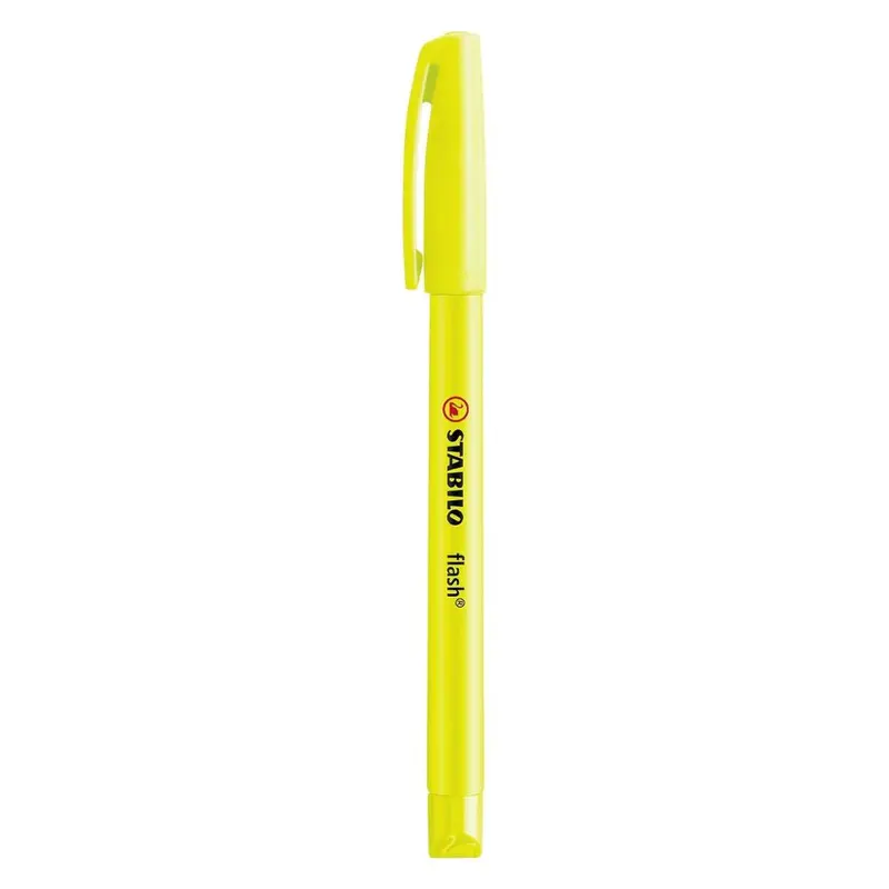 Stabilo Flash Highlighter Set – Yellow, Green & Orange Fine-Tip Markers 1