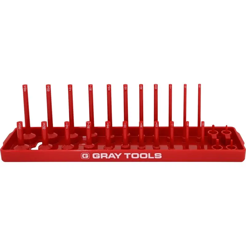 Stackable Plastic Socket Organizer Trays For Workshop Storage 1