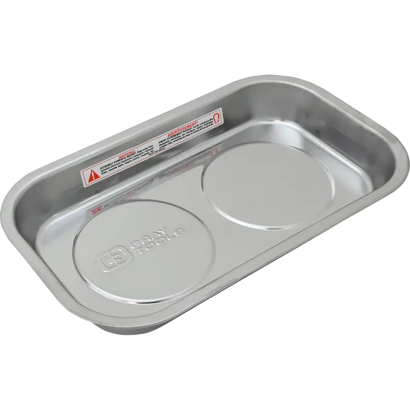 Stainless Steel Magnetic Parts Tray For Workshop Organization 1