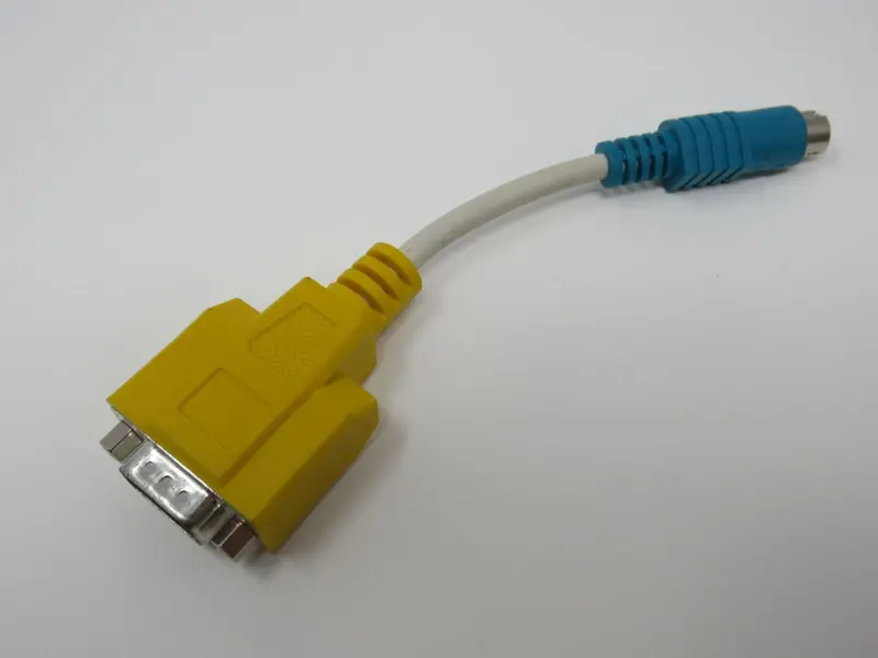 Standard Db9 Male To S-Video Adapter Cable – 5-Inch Serial Data Converter (Used) 1