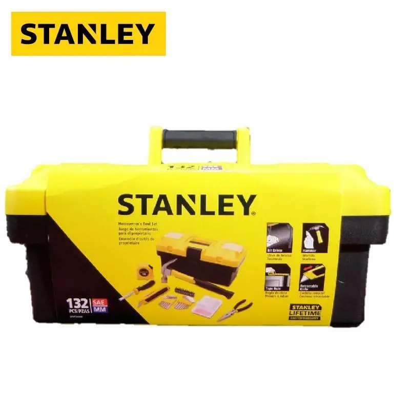 Stanley 132-Piece Homeowner’S Tool Kit – Complete Starter Set 1