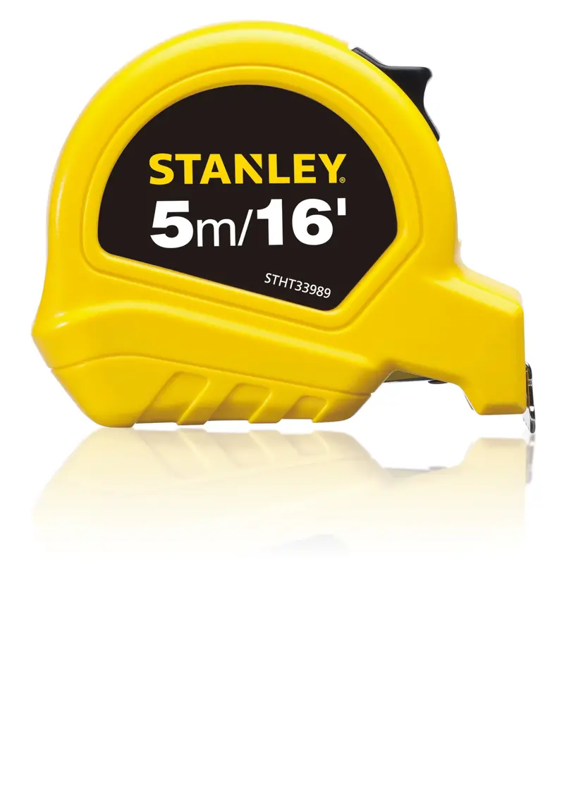 Stanley Classic 5M (16 Ft) Tape Rule – Durable Steel Blade With Locking Mechanism 1