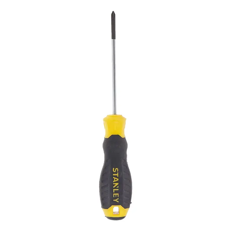 Stanley Cushion Grip Ph1 Screwdriver – 150Mm Soft-Grip Fine-Adjustment Tool 1