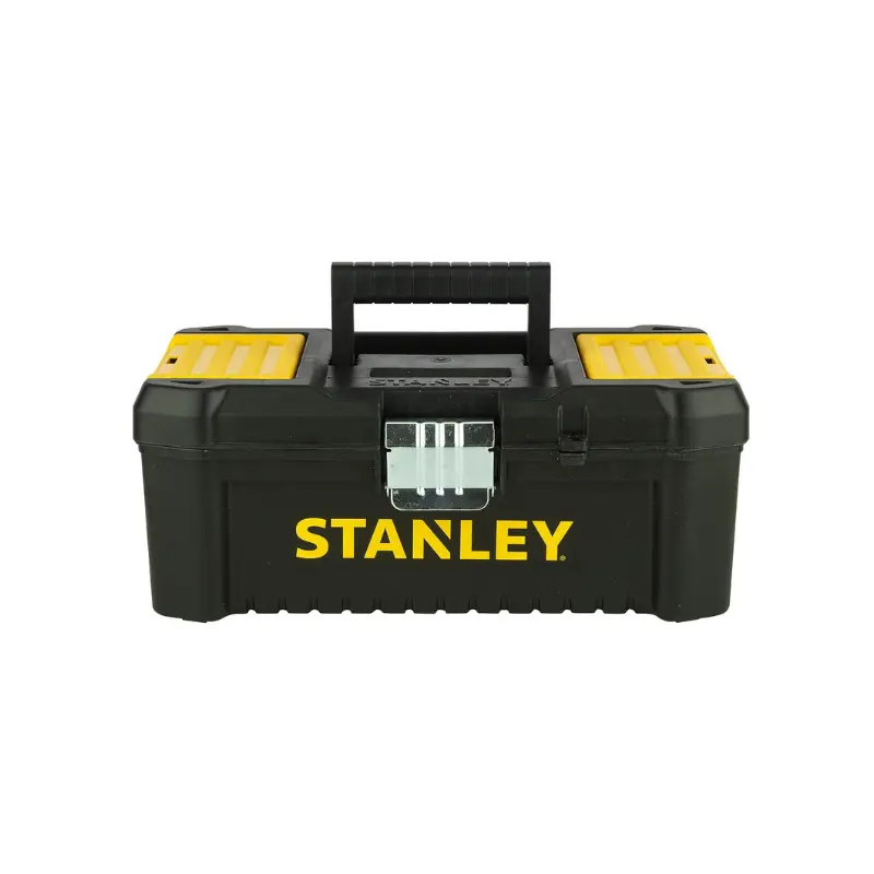 Stanley Essential Tool Box – Choice Of 12.5", 16", Or 19" Sizes With Reinforced Metal Latch 1