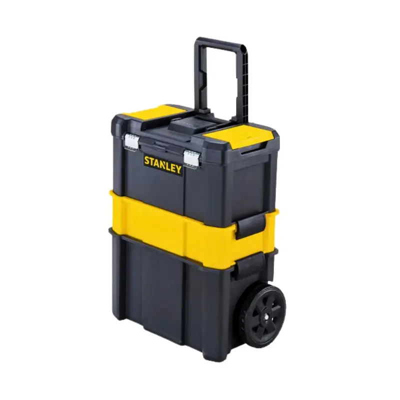 Stanley Stst1-80151 Rolling Workshop Cart – 20 Kg Capacity, Metal Latches & Smooth Casters 1