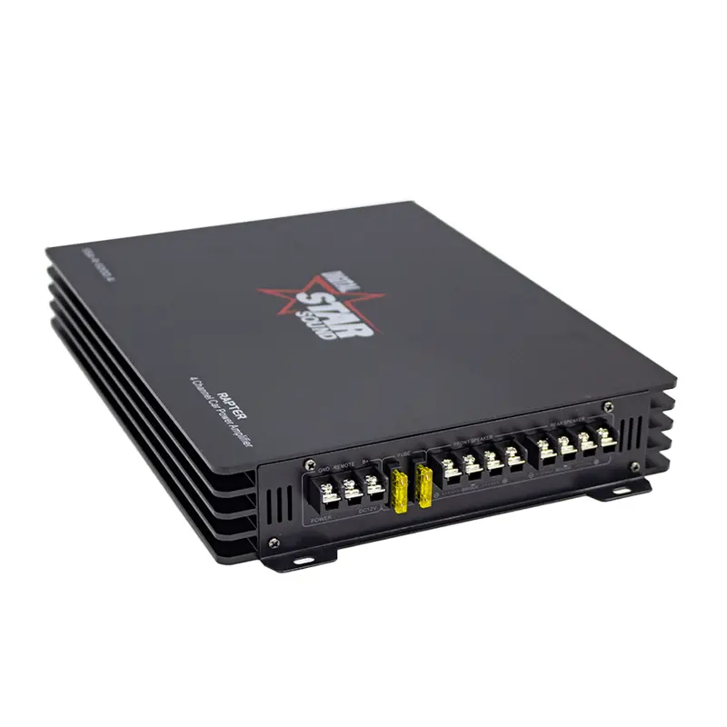 Starsound Ssa-R-5000.4 – 5000W 4-Channel Car Audio Amplifier 1