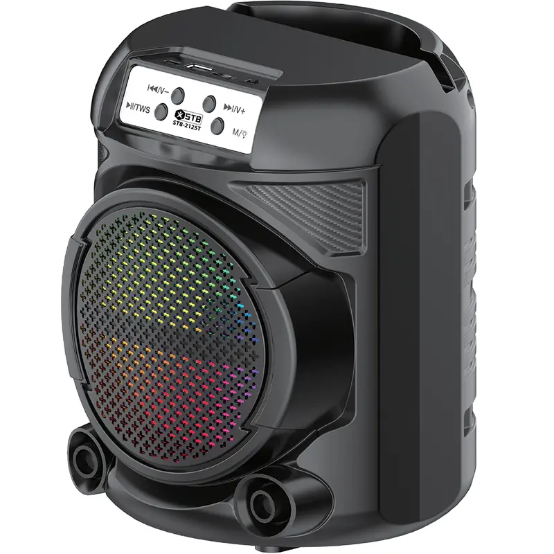 Stb-2125T 6-Inch Compact Portable Speaker With Aux & Bluetooth 1