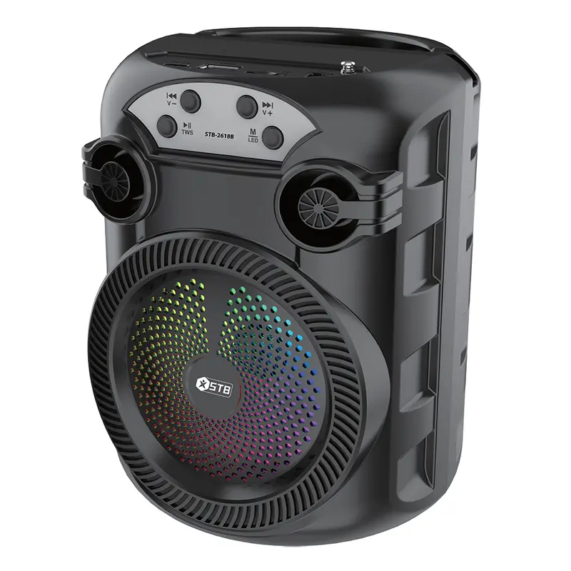 Stb-2618B 4-Inch Pocket-Sized Bluetooth Speaker With 360° Audio 1