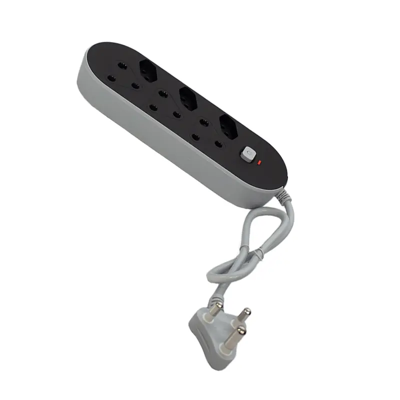 Stewart Stw-P02-06W 6-Way Multiplug Socket – Space-Saving Surge-Protected Outlet Block 1