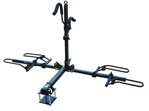 Stromberg Carlson 2-Bike Foldable Platform Hitch Rack – Bc-202Ba With Bumper Adapter 1