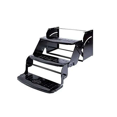 Stromberg Carlson Flexco Manual Coach Steps – Smfp-3100, 24" Triple Step, 8" Rise 1