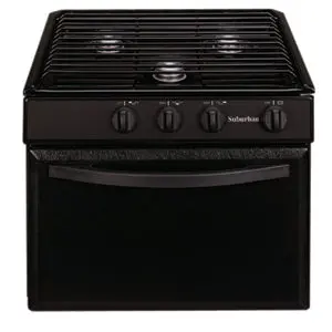 Suburban 22-Inch 3-Burner Gas Range For Recreational Vehicles 1