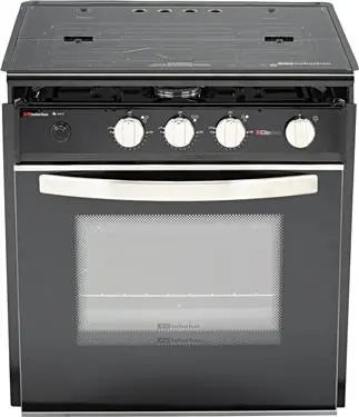Suburban 3-Burner Gas Range – Model 3319A, Rv-Ready Design 1