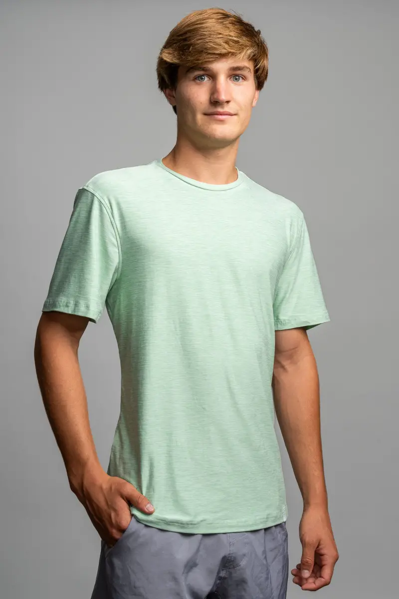 Supersoft Mint Green Short-Sleeve Training Shirt 1