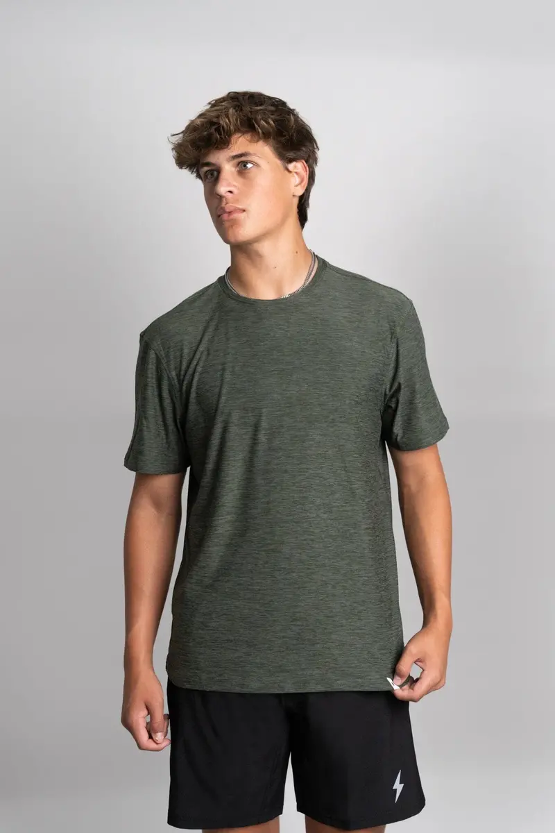 Supersoft Short Sleeve Golf Shirt – Olive Green 1