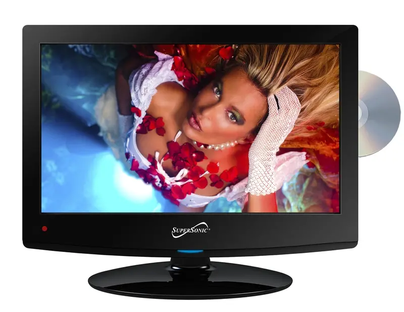 Supersonic 15-Inch 12V Hd Led Tv With Dvd Player 1
