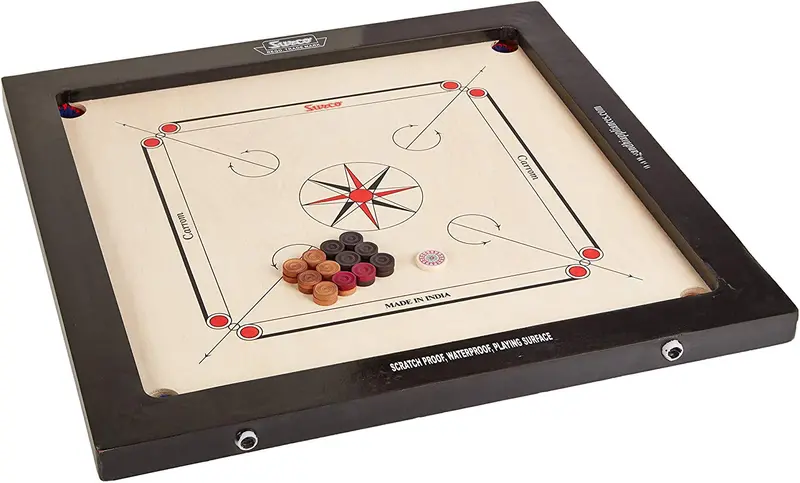 Surco Boss Speedo Carrom Board Set – 16Mm With Coins, Striker, Store Pickup Only 1