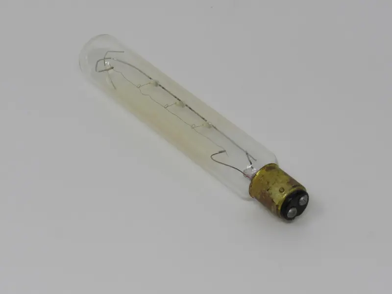 Sylvania T6½ Clear Tubular Incandescent Bulb – 20W, E17 Base, T6 1-2-A Vintage Style – Brand New 1