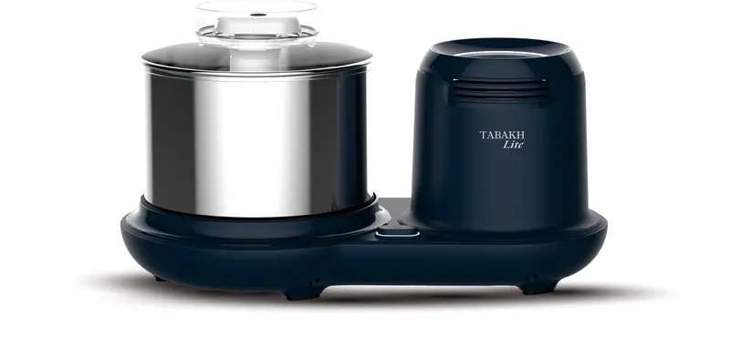 Tabakh Lite 1.5L Stone Wet Grinder – Includes Coconut Scraper (110V Open-Box) 1