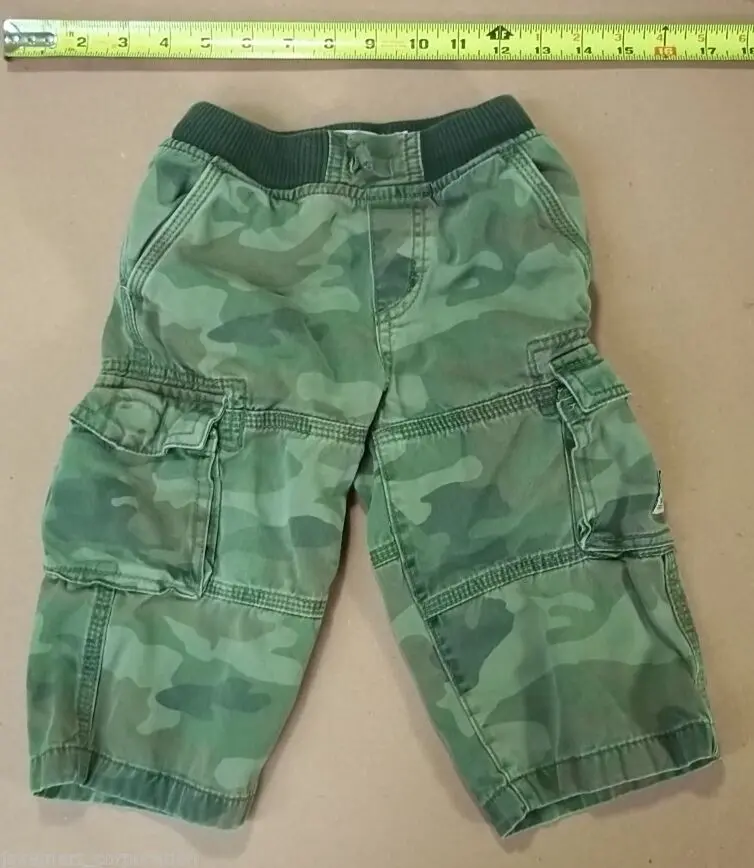 The Children’S Place Camo Print Toddler Pants – 18 Months – Soft Elastic Waist – Previously Owned 1