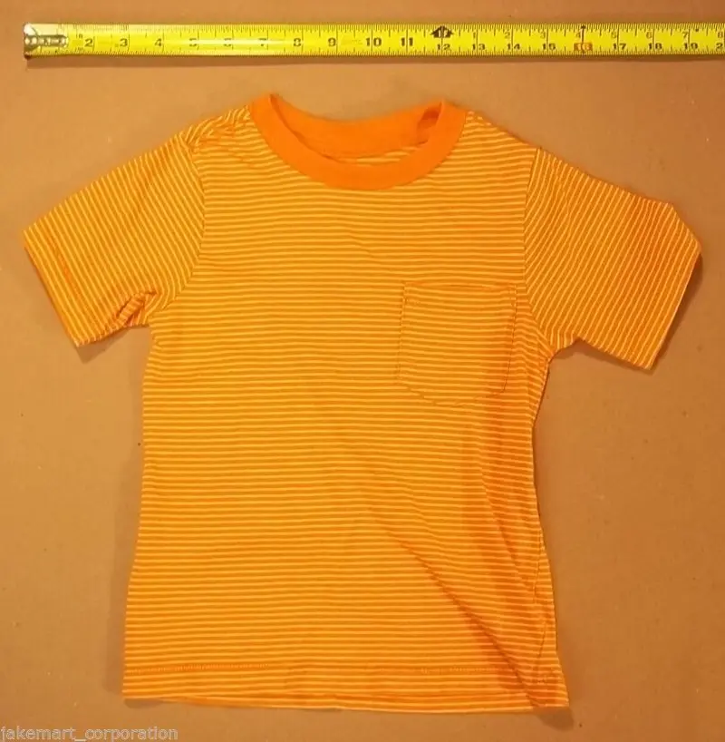 The Children’S Place Orange Striped Toddler T-Shirt – Size 3T – Gently Used 1