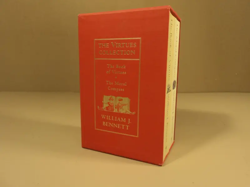 The Virtues Collection By William J. Bennett – Simon & Schuster Softcover Book – Pre-Owned 1