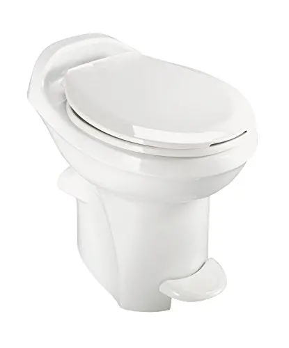 Thetford Aqua-Magic Style Plus High-Profile Rv Toilet With Integrated Hand Sprayer – White (Model 34431) 1