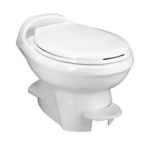 Thetford Aqua-Magic Style Plus Low-Profile Rv Toilet – White Finish (Model 34433) 1