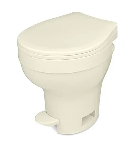 Thetford Aqua-Magic Vi High-Profile Rv Toilet With Hand Sprayer – Parchment Shade 1