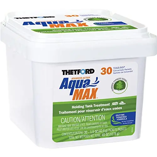 Thetford Aquamax Summer Cypress Toss-In Pack – 30 Biodegradable Tablets 1