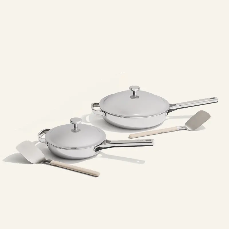 Titanium Pro Always Pan Duo – Two-Piece Versatile Cookware Set 1