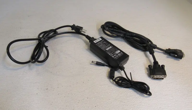 Tpv 8-Foot Ac Adapter & 6.5-Foot Dvi Cable Bundle – Black, 5.5Mm Tip (Pre-Owned) 1