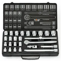 Triangle 1/2" Drive Socket Kit – 8–32Mm, 26-Piece 1
