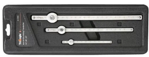 Triangle Multi-Sized Sliding T-Handle Set – 1/4", 3/8", 1/2", 3-Piece 1