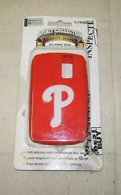 Tribeca Silicone Skin Case – Blackberry Curve 8300 Phillies Edition, Matte Black Finish 1
