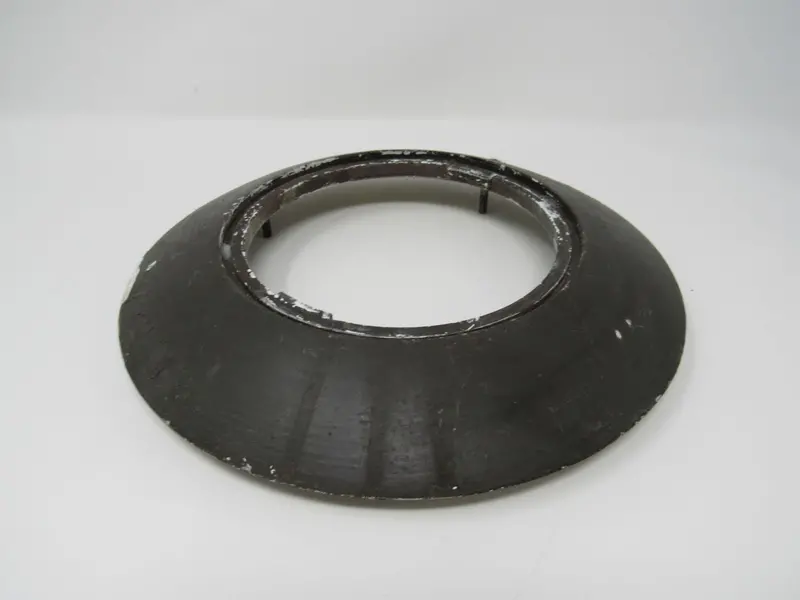 Two-Tone Brown & White Ceiling Light Ring – 10-Inch Round Flush Mount 1