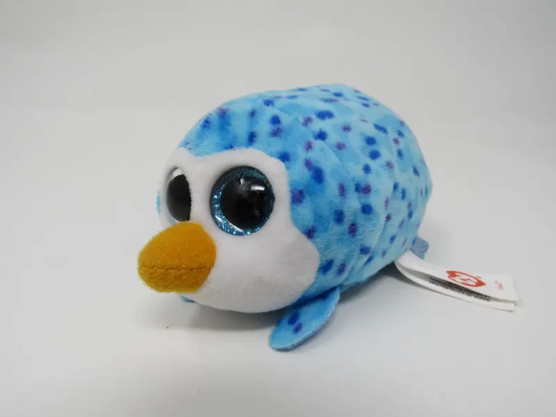 Ty Teenie Beanie Baby Gus – Blue And White Plush Toy With Polyester Fill (Pre-Owned) 1