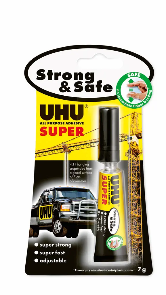 Uhu All-Purpose Super Strong & Safe Adhesive – 7 G Tube 1