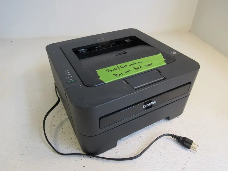 Used Brother Hl-2240 Black Monochrome Laser Printer — Compact Desktop Model 1