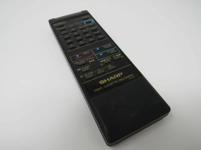 Used Sharp G0337Ge Remote – Vcr And Television Controller 1