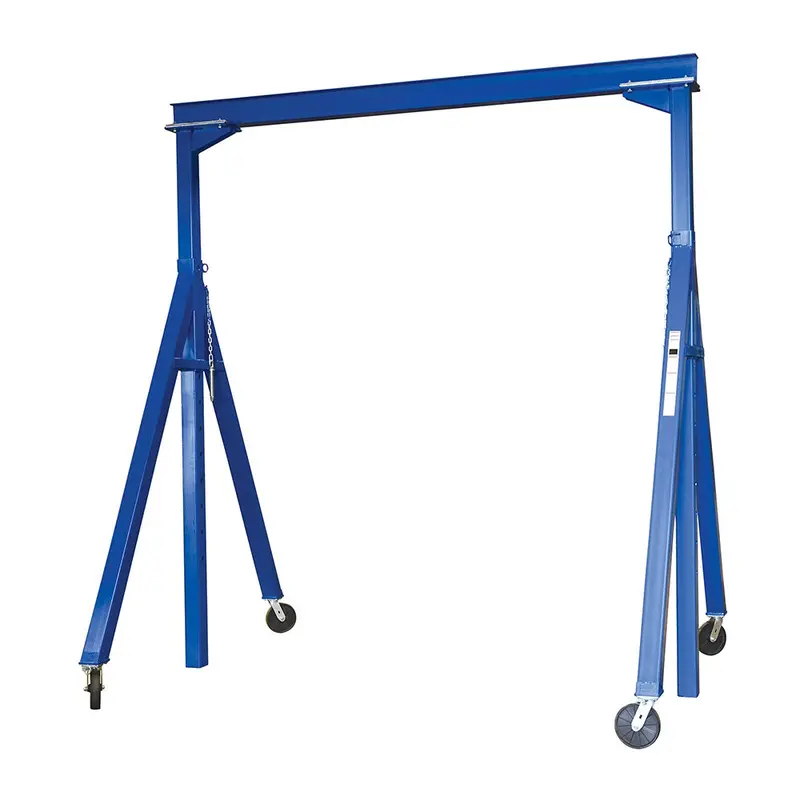 Vestil Adjustable Steel Gantry Crane – 8,000-Lb Capacity, 15' X 7' Span 1