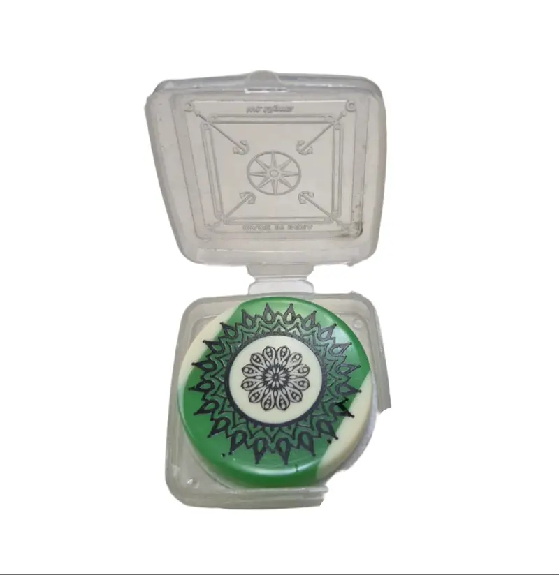 Vibrant Color-Coded Carrom Striker With Precision Weighting 1