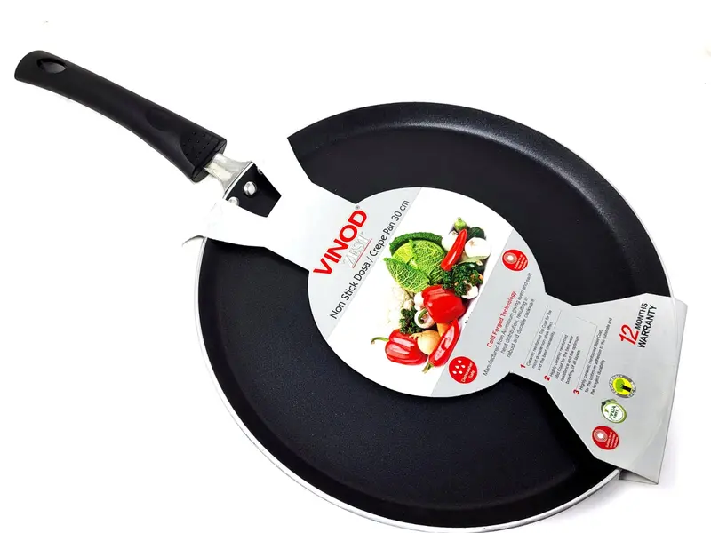 Vinod 30 Cm Non-Stick Dosa Tawa / Crepe Pan 1